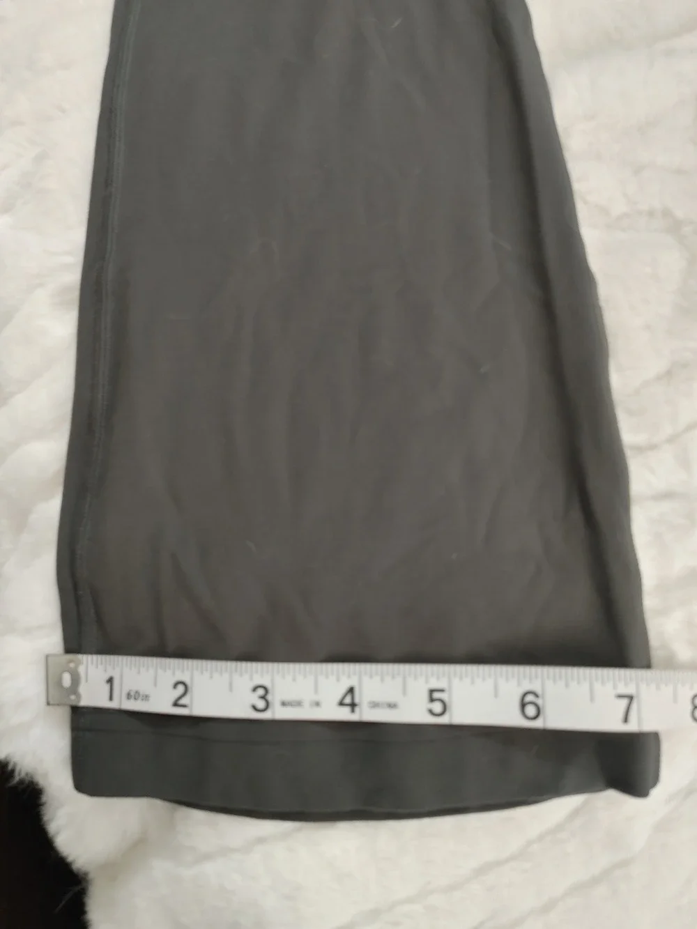lululemon athletica High-Waist Align Straight Crop Leggings in Dark Gray 4